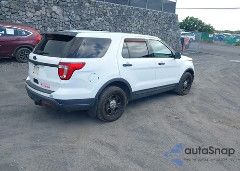 2018 Ford Police Interceptor from USA, damaged, VIN 1FM5K8AT7JGC75697